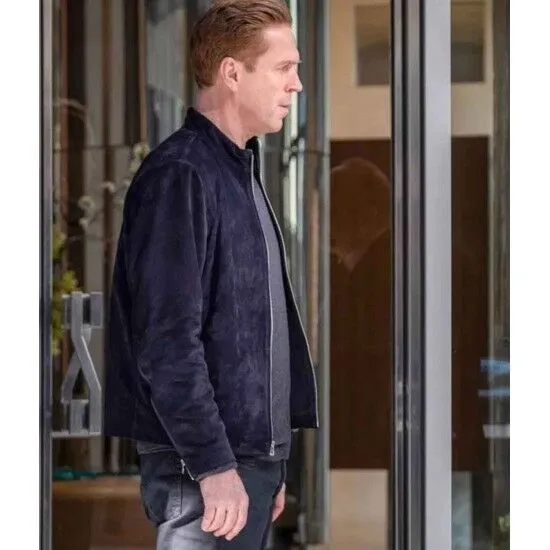 Billions Season 05 Damian Lewis Suede Leather Jacket Billions Season 05 Damian Lewis Suede Leather Jacket