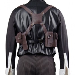 Booker Dewitt Bioshock Infinite Black Leather Vest