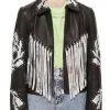 Birds of Prey Margot Robbie Fringe Jacket