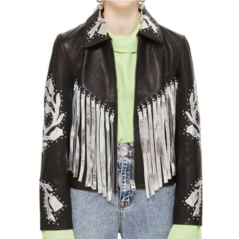 Birds of Prey Margot Robbie Fringe Jacket