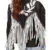 Birds of Prey Margot Robbie Fringe Jacket
