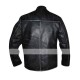 Tom Cruise Black Distressed Leather Motorcycle Jacket