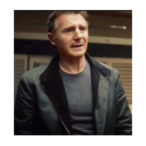 Blacklight Liam Neeson Leather Jacket Blacklight Liam Neeson Leather Jacket