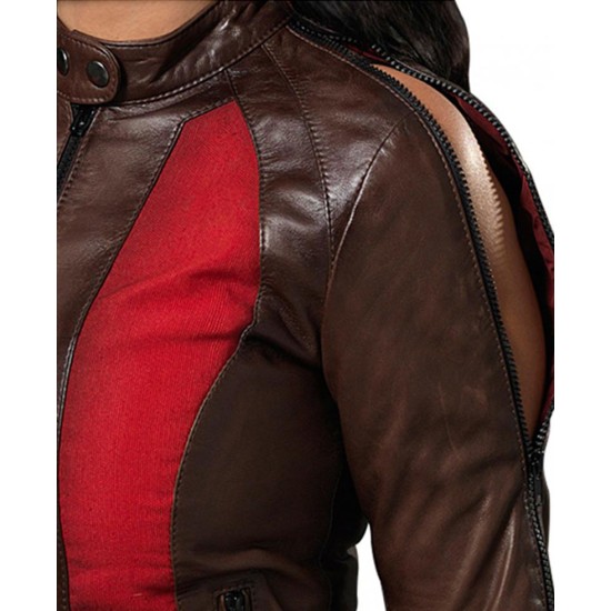 Blade Trinity Abigail Whistler Leather Jacket