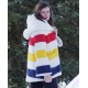 Rachel Bilson Hooded Coat 
