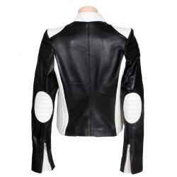 Blonde Ambition Jessica Simpson Motorcycle Leather Jacket