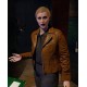 Blood & Truth Anne Marks Brown Leather Jacket