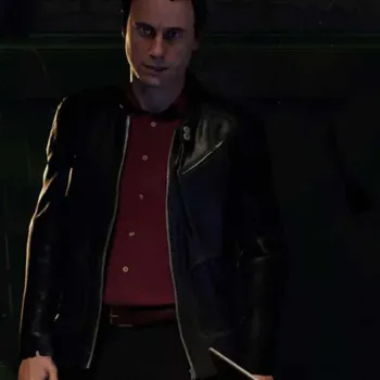 Blood & Truth Game Ryan Marks Leather Jacket