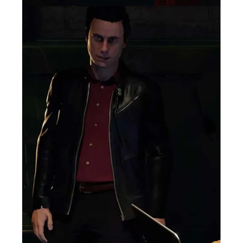 Blood & Truth Game Ryan Marks Leather Jacket