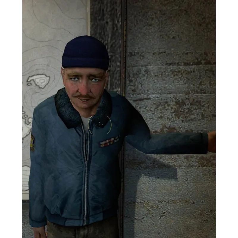 Half-Life 2 Odessa Cubbage Quilted Jacket Half-Life 2 Odessa Cubbage Quilted Jacket