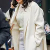 Bob Marley One Love Umi Myers White Trench Coat Bob Marley One Love Umi Myers White Trench Coat