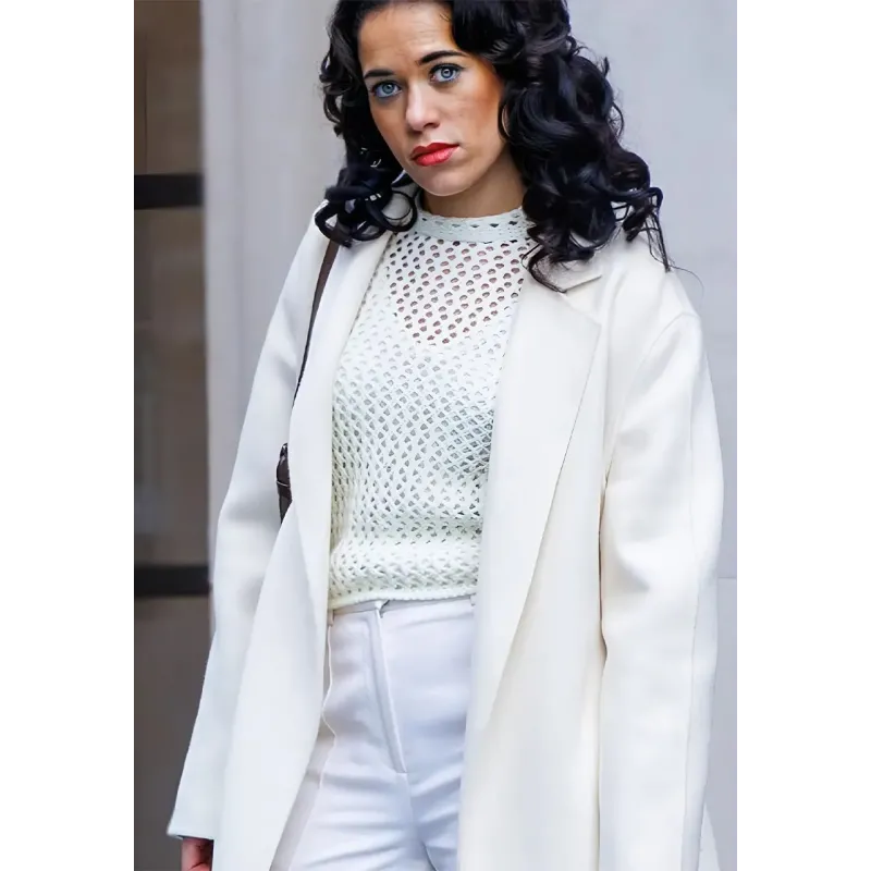 Bob Marley One Love Umi Myers White Trench Coat Bob Marley One Love Umi Myers White Trench Coat