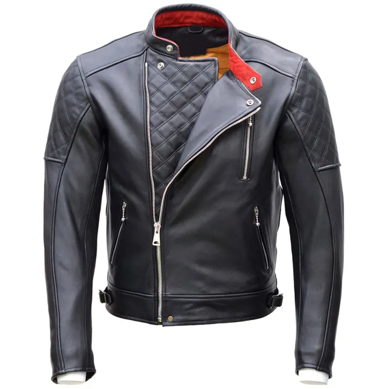 Men's Bobber Motorcycle Black Jacket Men's Bobber Motorcycle Black Jacket