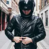 Men's Bobber Motorcycle Black Jacket Men's Bobber Motorcycle Black Jacket