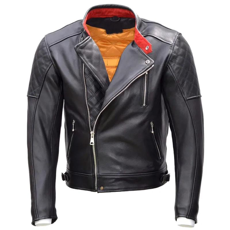 Men's Bobber Motorcycle Black Jacket Men's Bobber Motorcycle Black Jacket