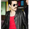 Bohemian Rhapsody Rami Malek Black Leather Jacket