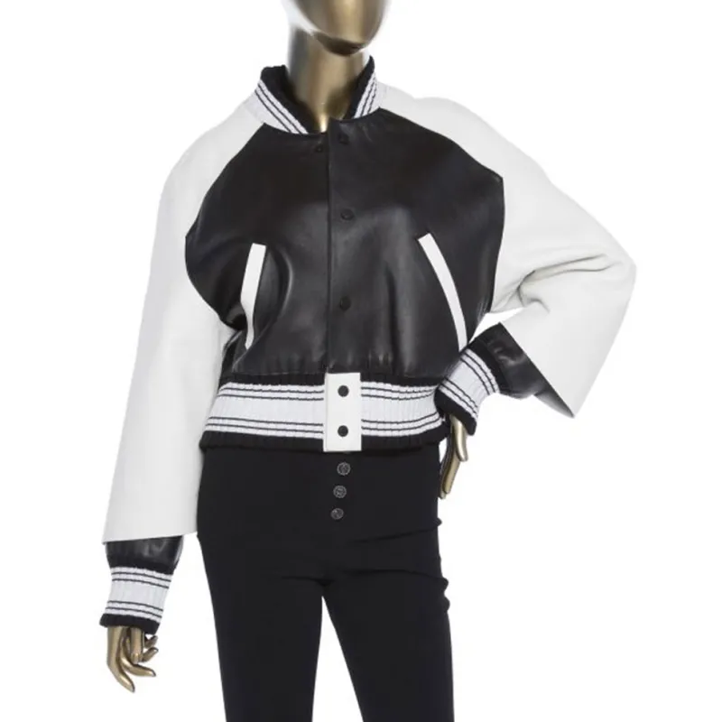 Diamond White The Bold and the Beautiful Bomber Jacket Diamond White The Bold and the Beautiful Bomber Jacket