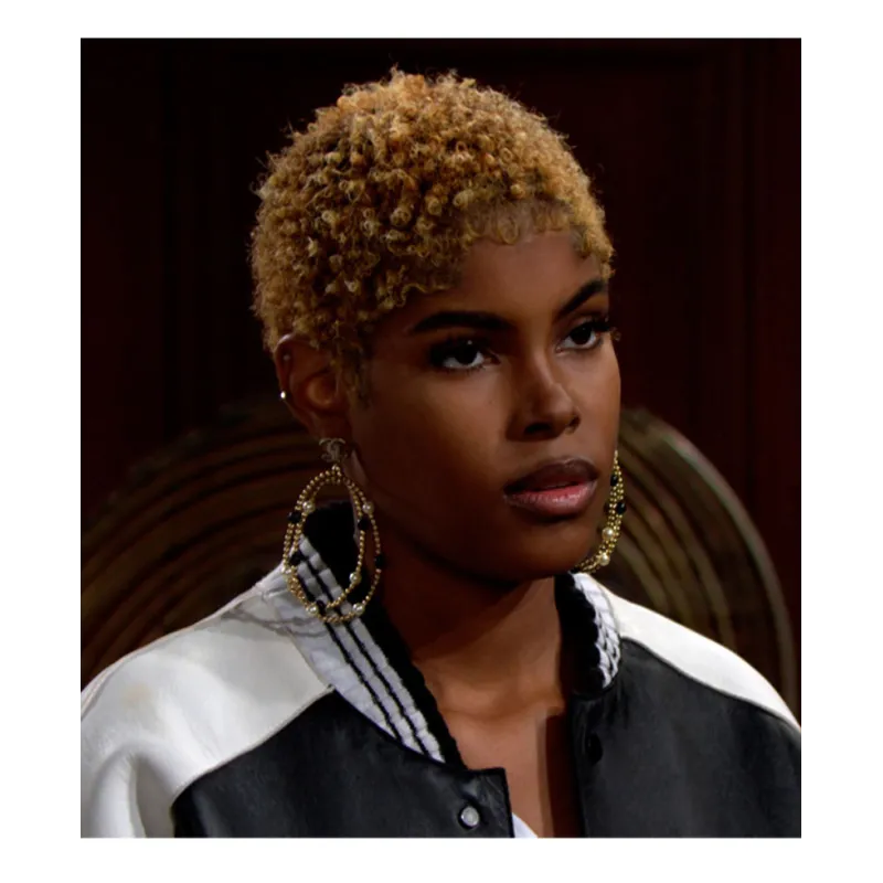 Diamond White The Bold and the Beautiful Bomber Jacket Diamond White The Bold and the Beautiful Bomber Jacket