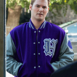 Justin Prentice 13 Reasons Why Letterman Jacket
