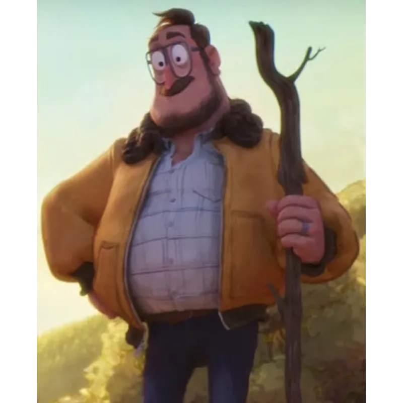 Danny Mcbride Connected Bomber Leather Jacket Danny Mcbride Connected Bomber Leather Jacket