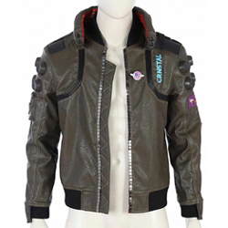 Cyberpunk 2077 Brown Leather Jacket Cyberpunk 2077 Brown Leather Jacket