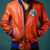 Goku Bomber Leather Jacket Goku Bomber Leather Jacket