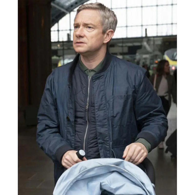 Breeders Martin Freeman Blue Jacket Breeders Martin Freeman Blue Jacket