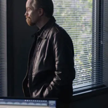 Good Girls David Hornsby Black Leather Jacket