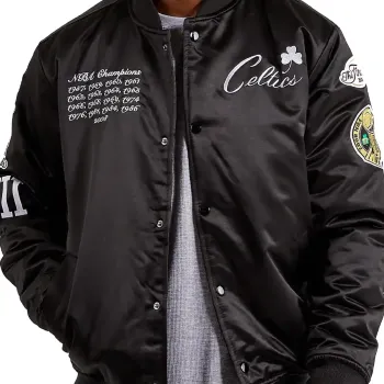 Boston Celtics Championship Varsity Jacket