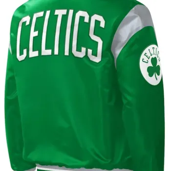 Boston Celtics Force Play Kelly Green Jacket