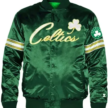 Boston Celtics Pick & Roll Varsity Jacket