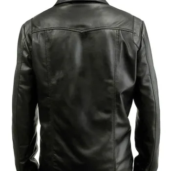 Killing Them Softly Film Brad Pitt Leather Jacket