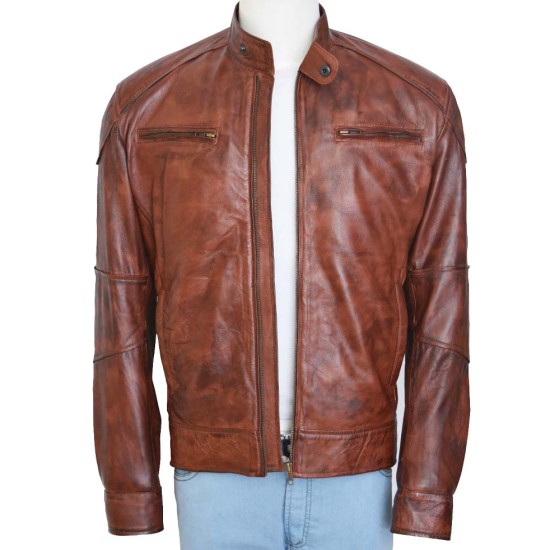 Bradley James Damien Leather Jacket