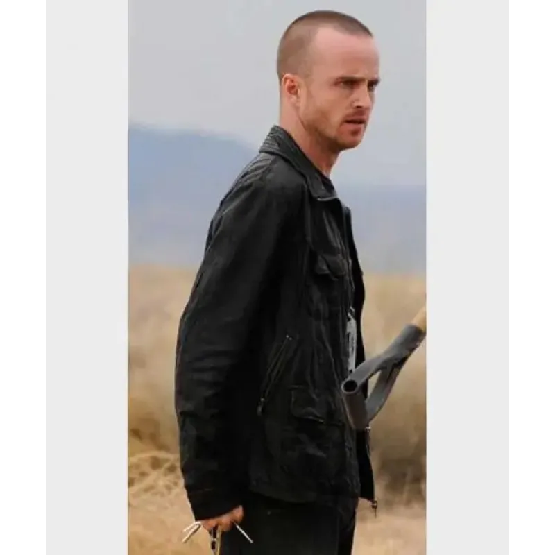 Breaking Bad Jesse Pinkman Black Jacket Breaking Bad Jesse Pinkman Black Jacket
