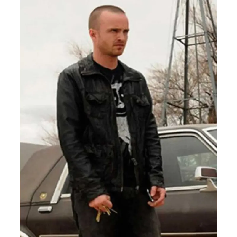 Breaking Bad Jesse Pinkman Black Jacket