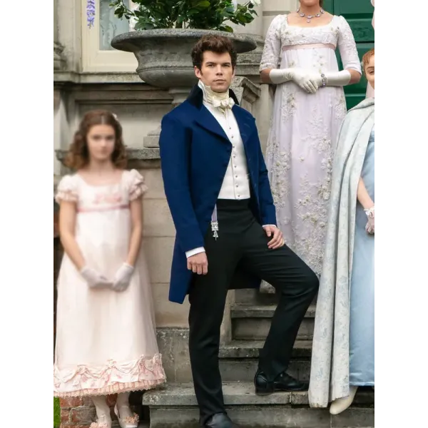 Bridgerton S02 Colin Blue Tailcoat Bridgerton S02 Colin Blue Tailcoat