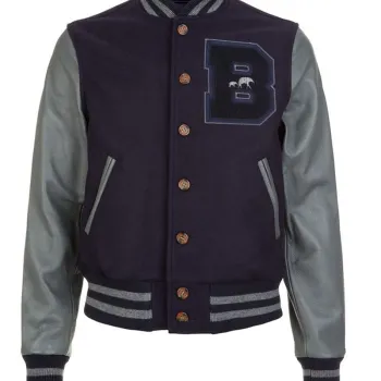 Men's Brooklyn Circus Bomber Letterman B Jacket 