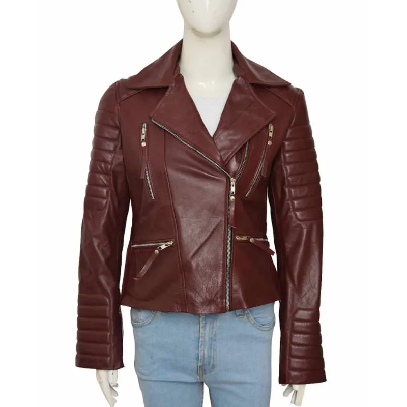 Brooklyn Nine Nine Stephanie Beatriz Maroon Jacket