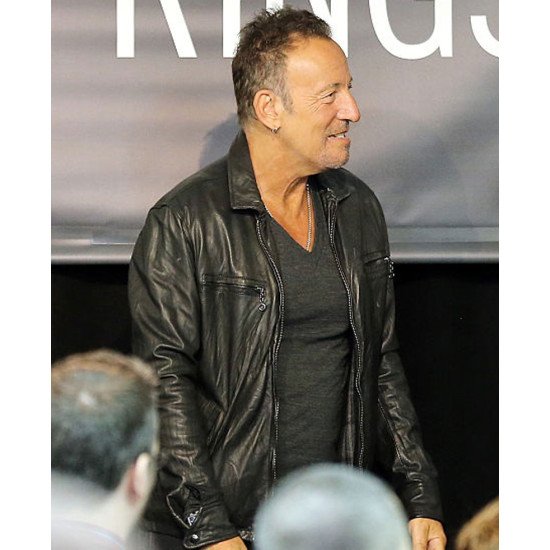 Barnes and Noble Bruce Springsteen Leather Jacket