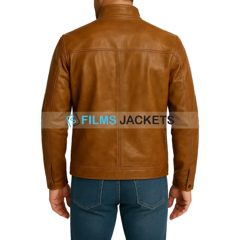 Bruce Willis Looper Joe Brown Leather Jacket Bruce Willis Looper Joe Brown Leather Jacket