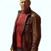 Bruce Willis Looper Joe Brown Leather Jacket Bruce Willis Looper Joe Brown Leather Jacket