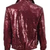 Bruno Mars Brothers Red Sequins Jacket