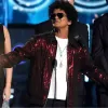 Bruno Mars Brothers Red Sequins Jacket Bruno Mars Brothers Red Sequins Jacket