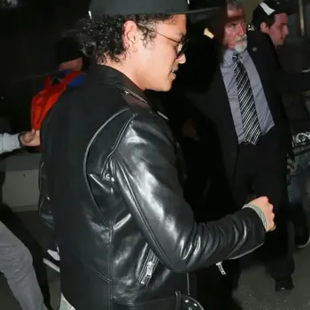 Bruno Mars Leather Jacket