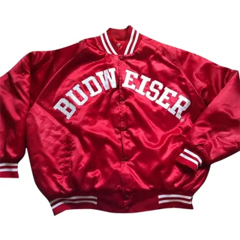 Budweiser Red Bomber Jacket