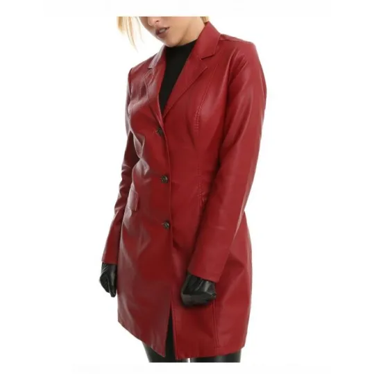 Buffy The Vampire Slayer Leather Trench Coat Buffy The Vampire Slayer Leather Trench Coat