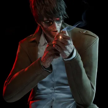 Bunji Kugashira GunGrave Gore Brown Coat