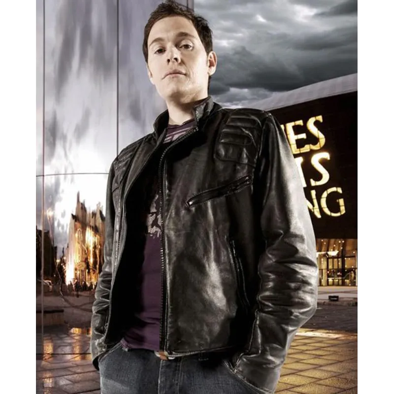 Torchwood Owen Harper Leather Jacket Torchwood Owen Harper Leather Jacket