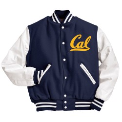 Cal Blue Varsity Jacket