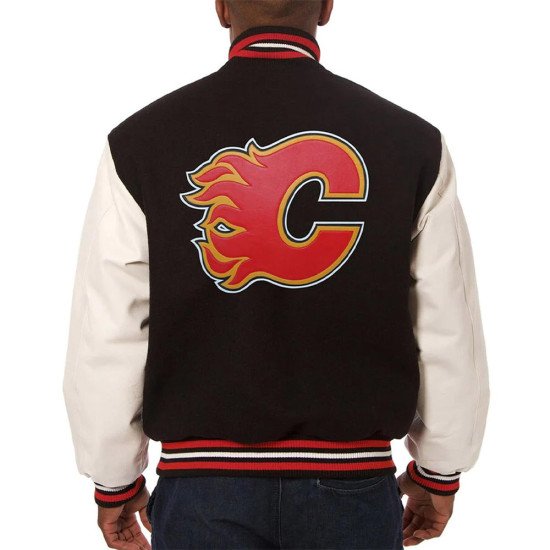 Calgary Flames Varsity Jacket